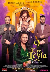 Постер к сериалу  9 раз Лейла  1-2 сезон
