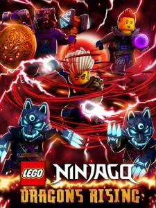 Постер к сериалу  LEGO Ниндзяго: Восстание дракона  1-2 сезон