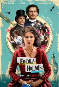 Постер к сериалу  Энола Холмс  1-2 сезон