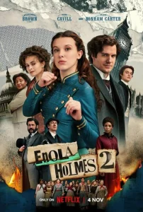 Постер к сериалу  Энола Холмс 2  1-2 сезон