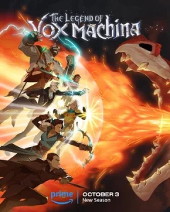 Постер к сериалу  Легенда о Vox Machina  1-2 сезон